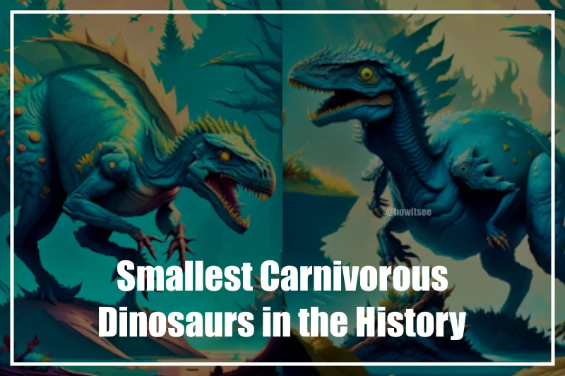 Smallest Carnivorous Dinosaurs in the History