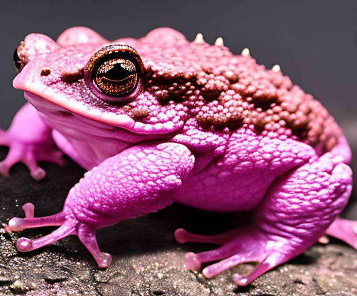 pink frog