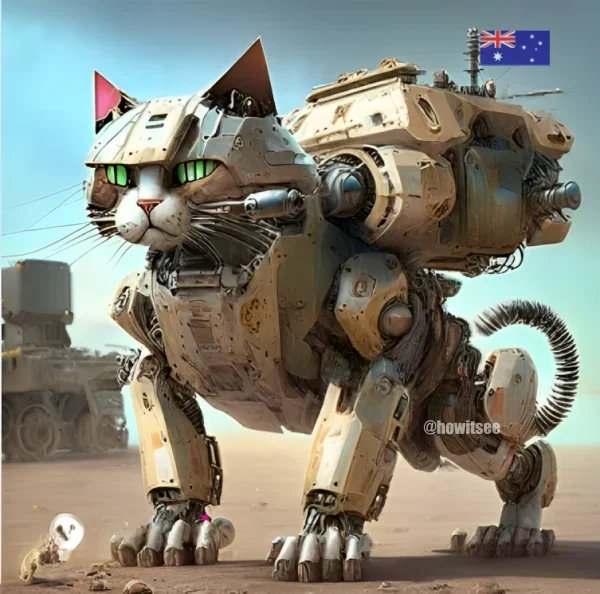 Mecha Cat from Australia
