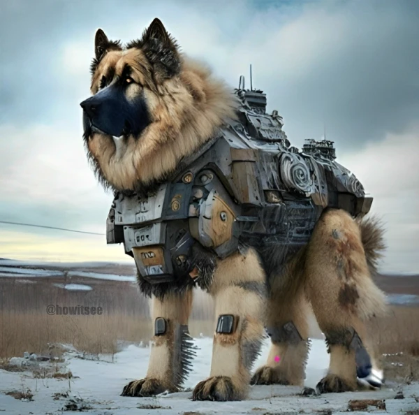 Mecha Dog from Russia