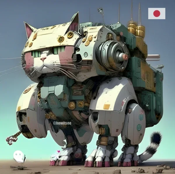 mecha Cat from Japan
