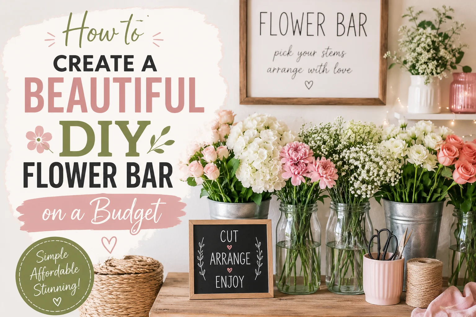 How-to-Create-a-Beautiful-DIY-Flower-Bar-on-a-Budget